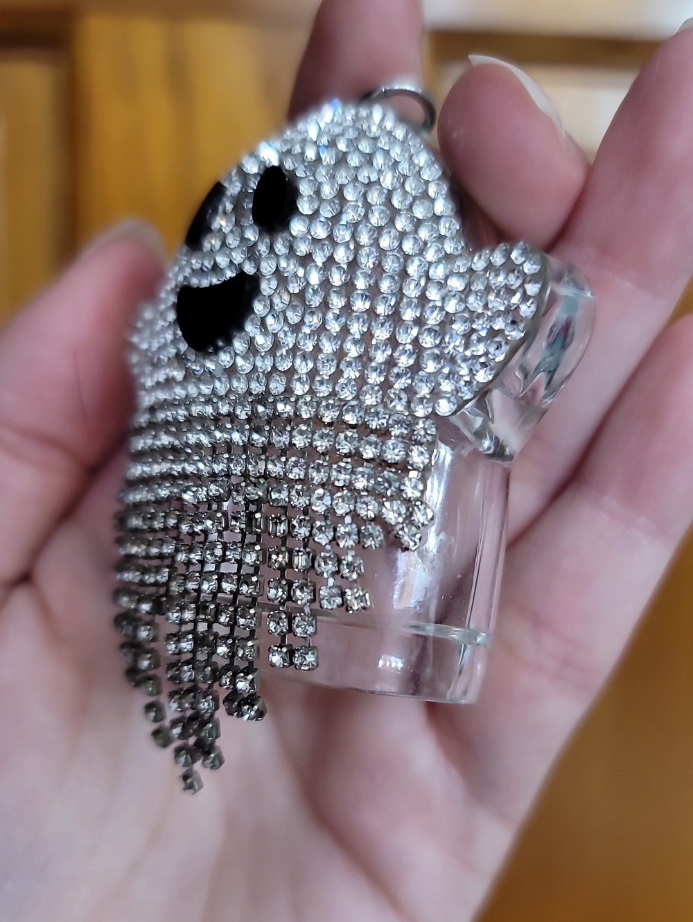 Bath & Body Works Crystal Ghost Hand Sanitizer Holder - Picture 4 of 6